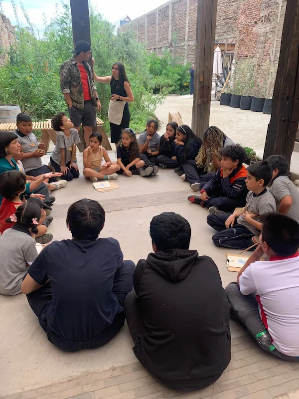 grupo de niños