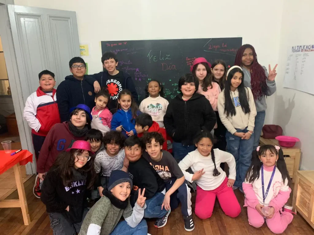 foto de niños